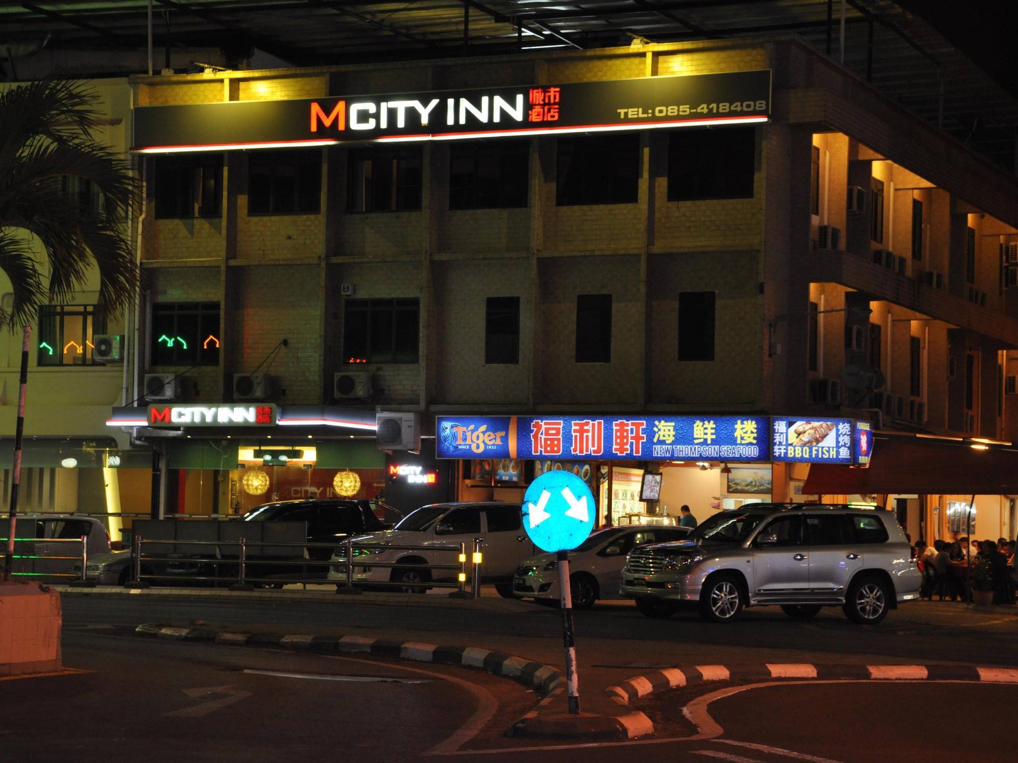 Mcity Inn Miri Exterior foto